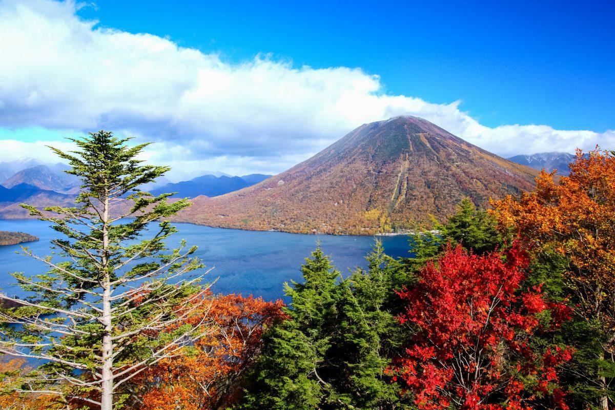 The 2,484-metre-high Nantai volcano in Nikko National Park can be climbed from the beginning of May to the end of October on an easily accessible trail, Japan - © orikazu / Shutterstock